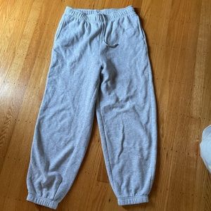 Nordstrom grey sweatpants, worn a few times size medium
